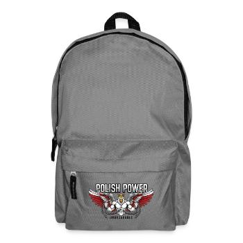Polnische Kraft – Husaria Gym Beast - Rucksack - Mittelgrau - Vorne