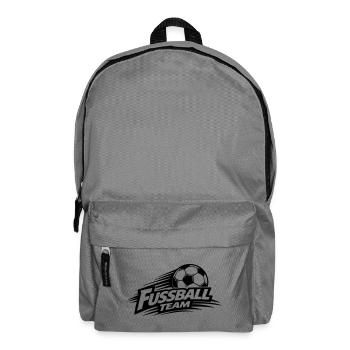 Fussball Team Symbol - Rucksack - Mittelgrau - Vorne