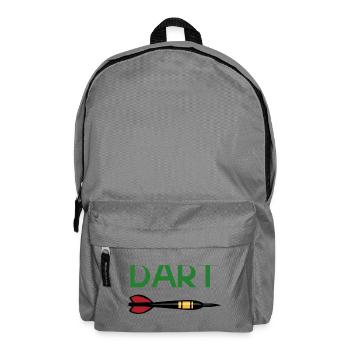 DART Target Arrow Design - Backpack - elephant grey - Front