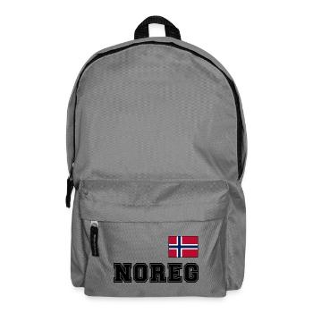 NORWEGN - NOREG Trikot Look - Flagge auf der Brust - Rucksack - Mittelgrau - Vorne