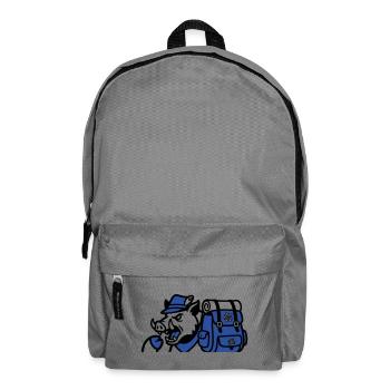Logo du sac à dos Sanglier sauvage - Sac à dos - gris éléphant - Devant