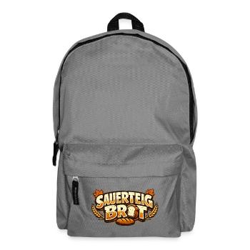 Sauerteig Brot Logo Illustration - Rucksack - Mittelgrau - Vorne