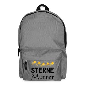 Sterne Mutter Mama Muttertag Familie Geschenk - Rucksack - Mittelgrau - Vorne