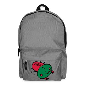 couleur insecte vecteur insecte animal rampant - Sac à dos - gris éléphant - Devant