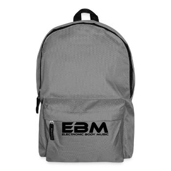 EBM Electronic Body Music - Rucksack - Mittelgrau - Vorne