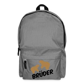 bruder - Rucksack - Mittelgrau - Vorne
