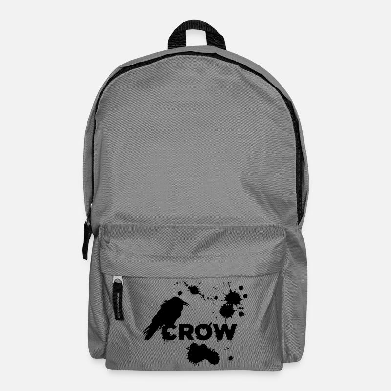 Le corbeau noir - Sac à dos - gris éléphant