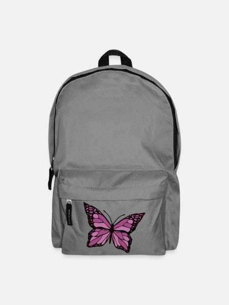 Papillon - Sac à dos - gris éléphant