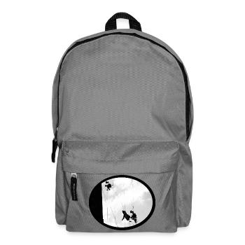 Bauarbeiter - Rucksack - Mittelgrau - Vorne