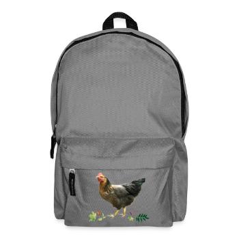 Poulet - Sac à dos - gris éléphant - Devant