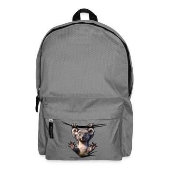 Little Koala Hopper - Backpack - elephant grey - Front