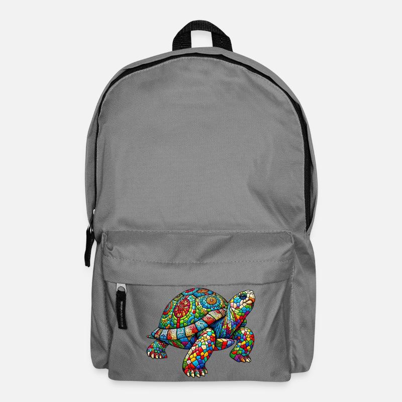 Schildkröte - Rucksack - Mittelgrau