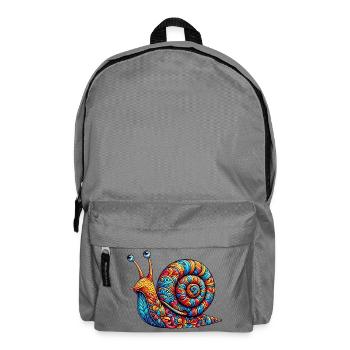 Schnecke - Rucksack - Mittelgrau - Vorne
