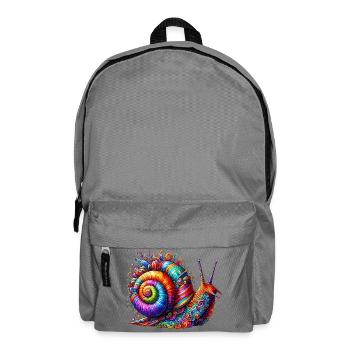 Schnecke - Rucksack - Mittelgrau - Vorne