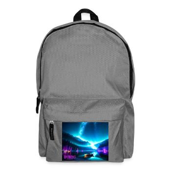 Pure nature - Backpack - elephant grey - Front
