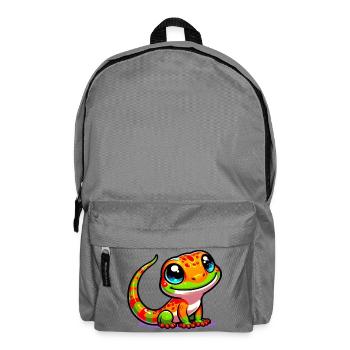 Gecko - Rucksack - Mittelgrau - Vorne
