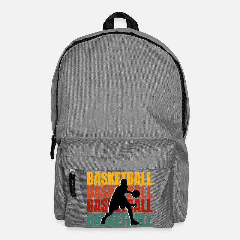 Basketball player dribbling - Backpack - elephant grey