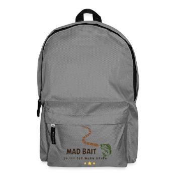 Fou Appât : Ver dans l’appât - Sac à dos - gris éléphant - Devant