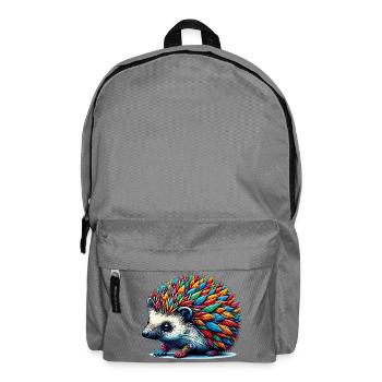 Igel - Rucksack - Mittelgrau - Vorne