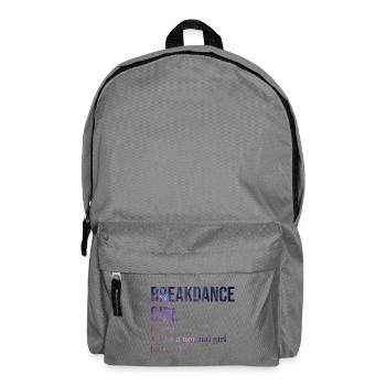 Breakdance - Rucksack - Mittelgrau - Vorne