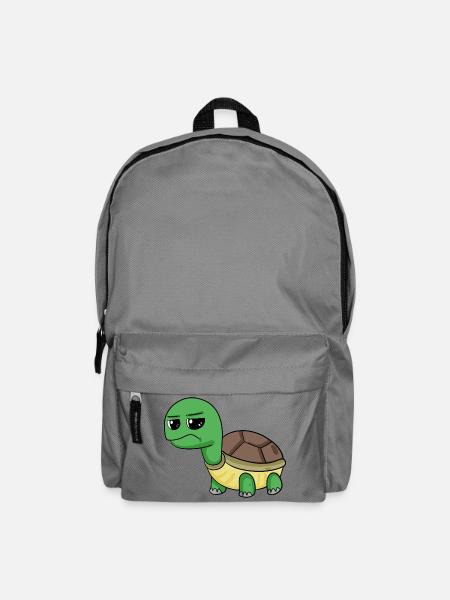 Schildkröte - Rucksack - Mittelgrau