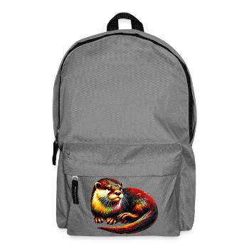 Otter - Backpack - elephant grey - Front