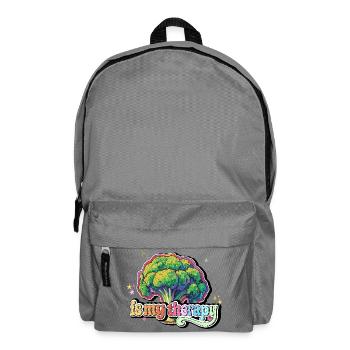 Le brocoli est ma thérapie - Sac à dos - gris éléphant - Devant