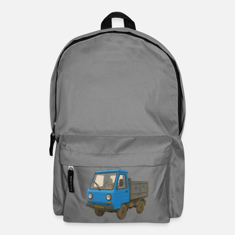 Kleiner Kraftzwerg - Rucksack - Mittelgrau