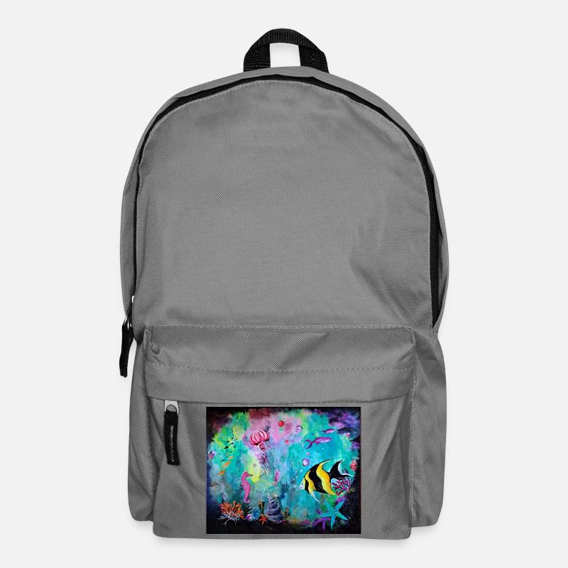 Korallenriff - Rucksack - Mittelgrau