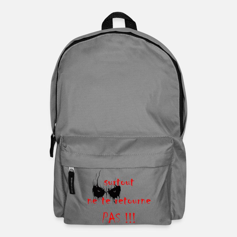 surtout_ne_te_retourne_pas - Backpack - elephant grey