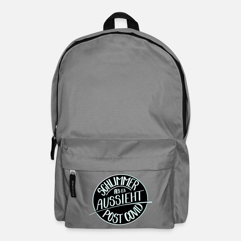 Schlimmer als es aussieht, Post Covid - Rucksack - Mittelgrau