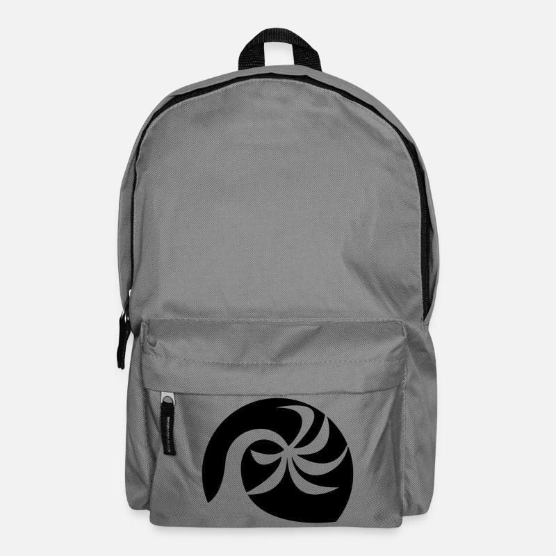 Palmenstrand - Rucksack - Mittelgrau