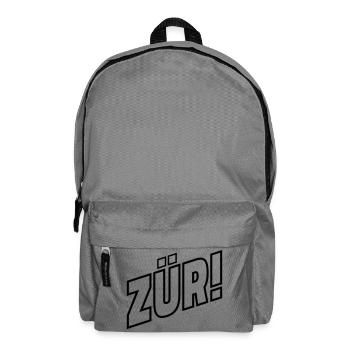 ZÜRI - Rucksack - Mittelgrau - Vorne