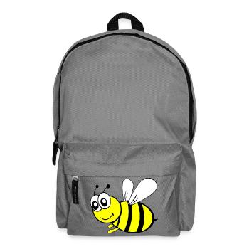 Bee - Backpack - elephant grey - Front