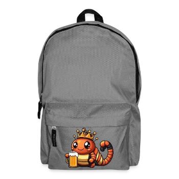 Wurm Beer King - Backpack - elephant grey - Front