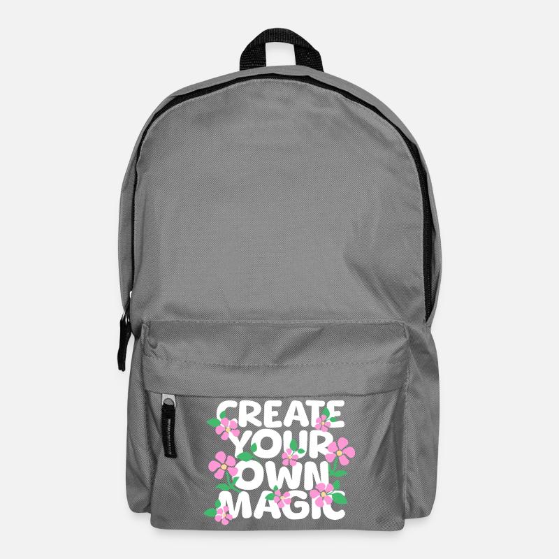Erschaffe deine eigene Magie - Rucksack - Mittelgrau