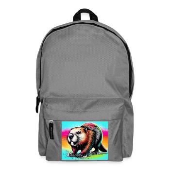 Bieber - Rucksack - Mittelgrau - Vorne
