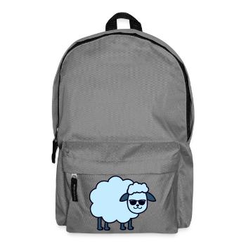 Sunglasses Sheep Blue - Backpack - elephant grey - Front