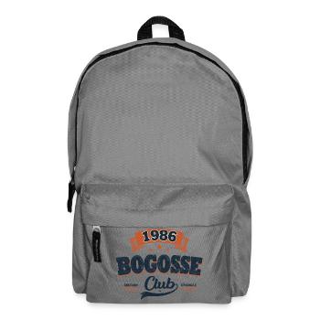 Cadeau 40 Ans Homme 1986 – Bogosse Club - Sac à dos - gris éléphant - Devant