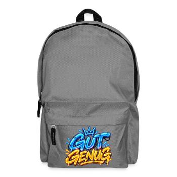 Gut Genug  - Rucksack - Mittelgrau - Vorne