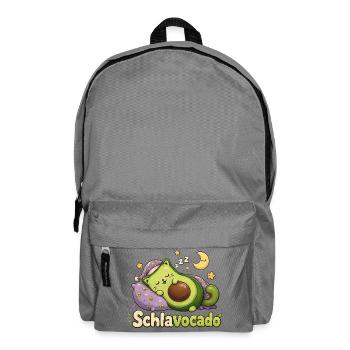 Schlavocado Schlaf-Träumerei - Rucksack - Mittelgrau - Vorne