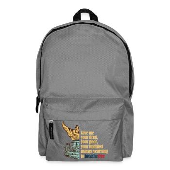 Gib mir deine Müdigkeit - Rucksack - Mittelgrau - Vorne