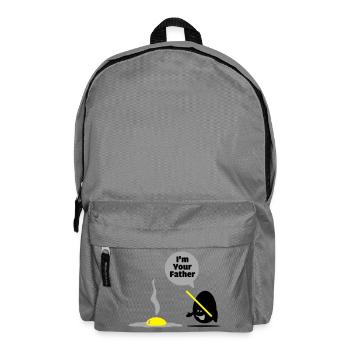egg vader - Rucksack - Mittelgrau - Vorne