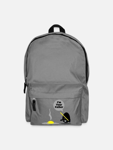 egg vader - Rucksack - Mittelgrau