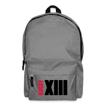 RUBGY XIII - Sac à dos - gris éléphant - Devant