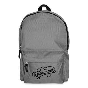 restaurant - Rucksack - Mittelgrau - Vorne
