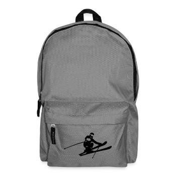 skiing - Backpack - elephant grey - Front