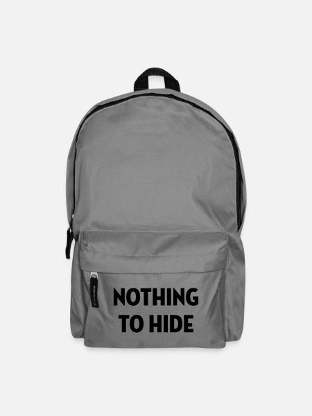 Revolution / Frieden / Menschen / Reise / Grün / - Rucksack - Mittelgrau