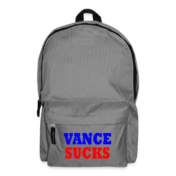 vance sucks - Rucksack - Mittelgrau - Vorne