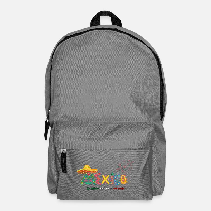 Mexiko-Stadt - Rucksack - Mittelgrau